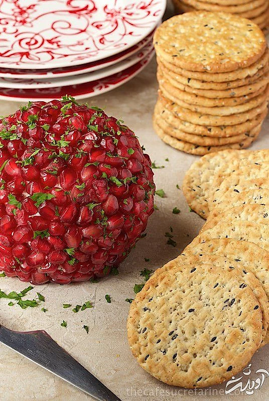 تزیین انار دون شده